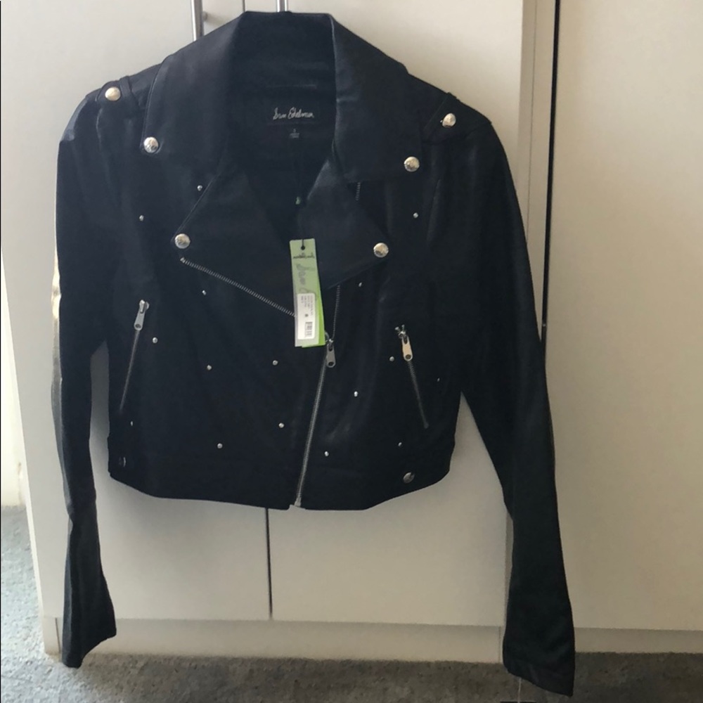 NEW ❤️Sam Edelman – Faux Leather Moto Jacket
BLACK